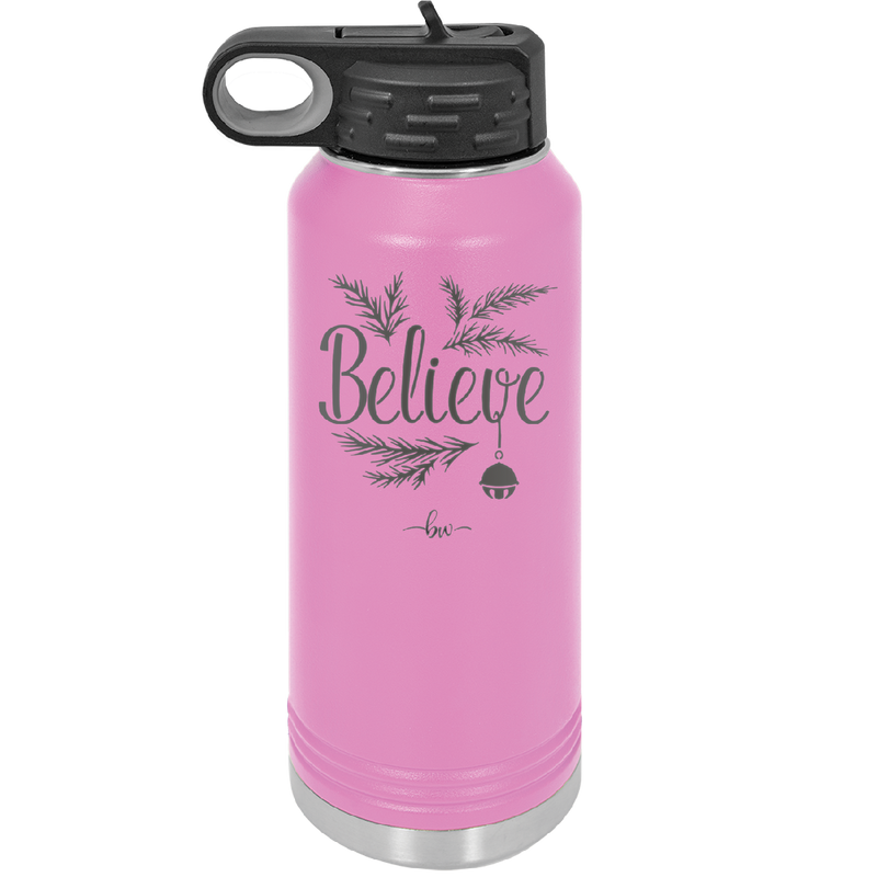 Believe - Laser Engraved Stainless Steel Drinkware - 1219 -