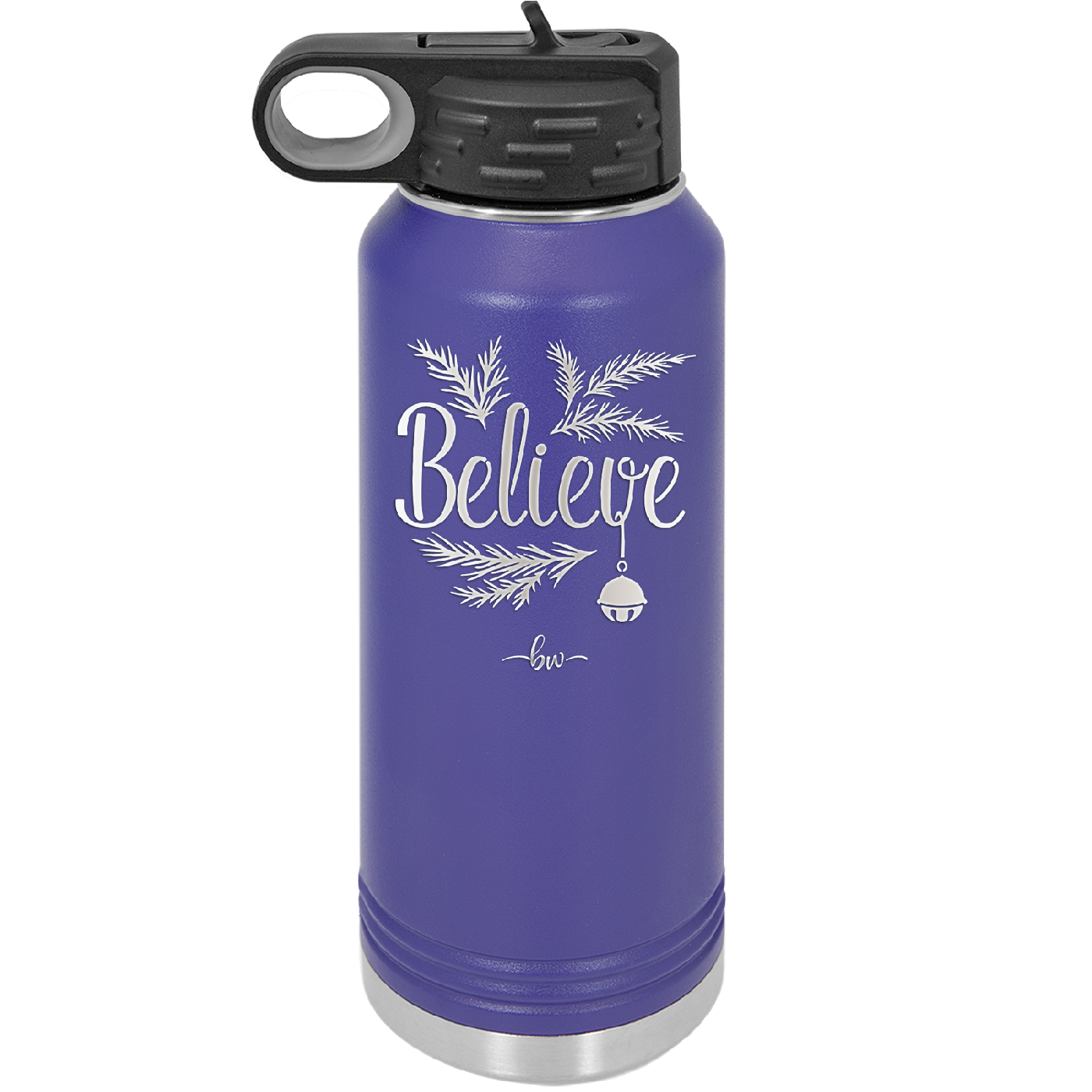 Believe - Laser Engraved Stainless Steel Drinkware - 1219 -