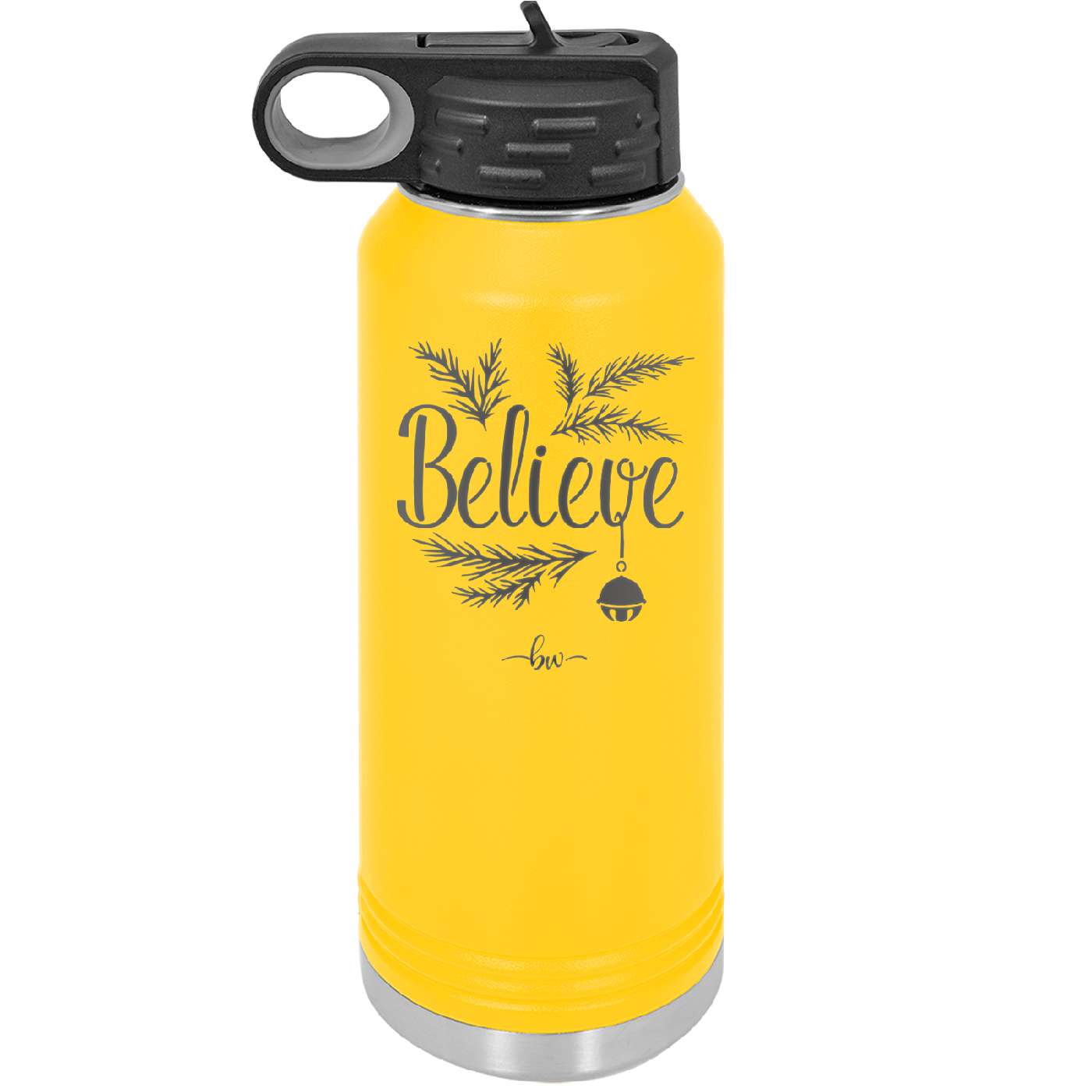 Believe - Laser Engraved Stainless Steel Drinkware - 1219 -