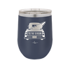 Tis the Season Truck with Christmas Tree- Laser Engraved Stainless Steel Drinkware - 1220 -