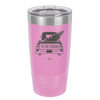 Tis the Season Truck with Christmas Tree- Laser Engraved Stainless Steel Drinkware - 1220 -