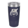 Tis the Season Truck with Christmas Tree- Laser Engraved Stainless Steel Drinkware - 1220 -