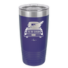 Tis the Season Truck with Christmas Tree- Laser Engraved Stainless Steel Drinkware - 1220 -