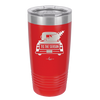 Tis the Season Truck with Christmas Tree- Laser Engraved Stainless Steel Drinkware - 1220 -