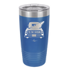 Tis the Season Truck with Christmas Tree- Laser Engraved Stainless Steel Drinkware - 1220 -