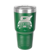 Tis the Season Truck with Christmas Tree- Laser Engraved Stainless Steel Drinkware - 1220 -