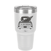 Tis the Season Truck with Christmas Tree- Laser Engraved Stainless Steel Drinkware - 1220 -