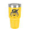 Tis the Season Truck with Christmas Tree- Laser Engraved Stainless Steel Drinkware - 1220 -