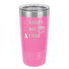 Naughty, Nice, I Tried - Laser Engraved Stainless Steel Drinkware - 1222 -