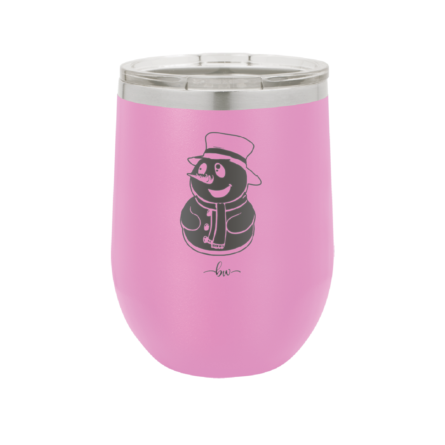 Snowman - Laser Engraved Stainless Steel Drinkware - 1225 -