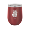 Snowman - Laser Engraved Stainless Steel Drinkware - 1225 -