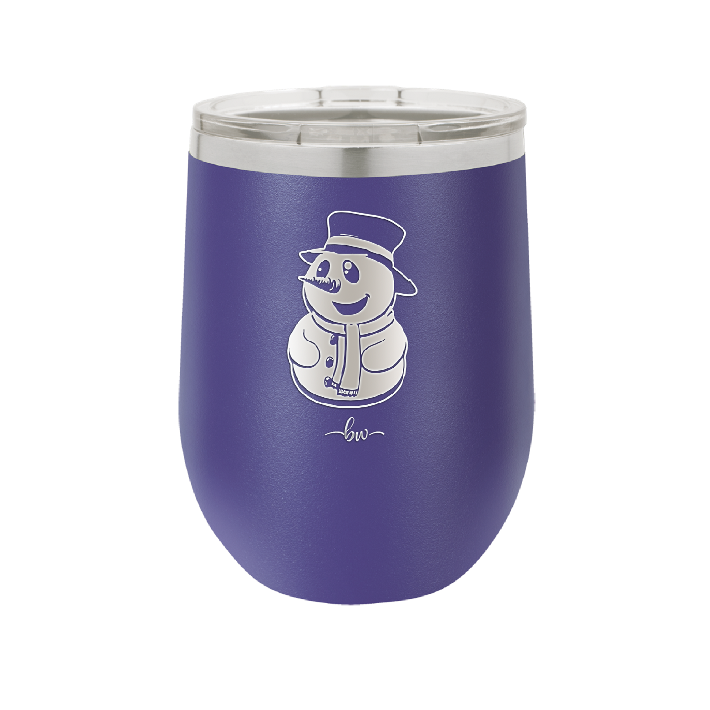 Snowman - Laser Engraved Stainless Steel Drinkware - 1225 -