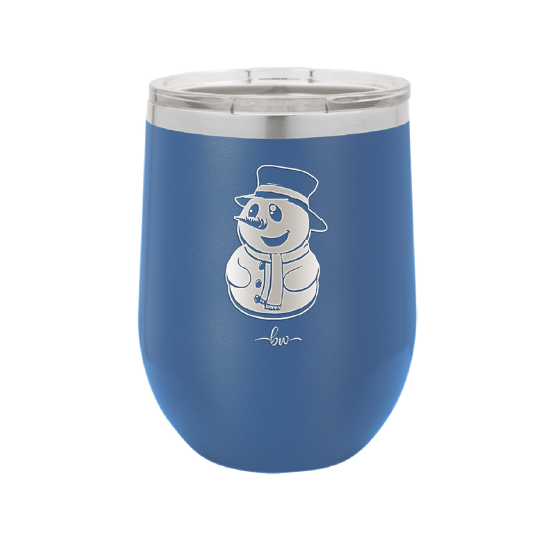 Snowman - Laser Engraved Stainless Steel Drinkware - 1225 -