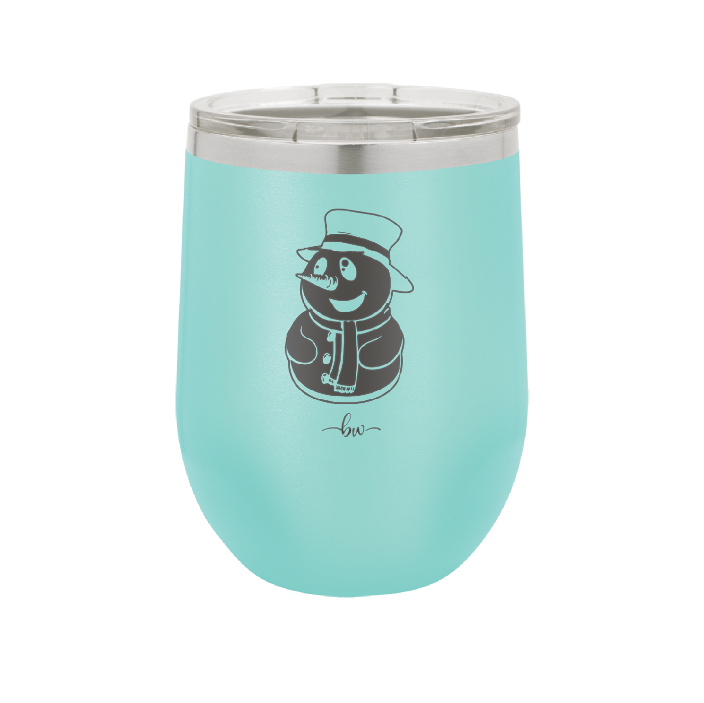 Snowman - Laser Engraved Stainless Steel Drinkware - 1225 -