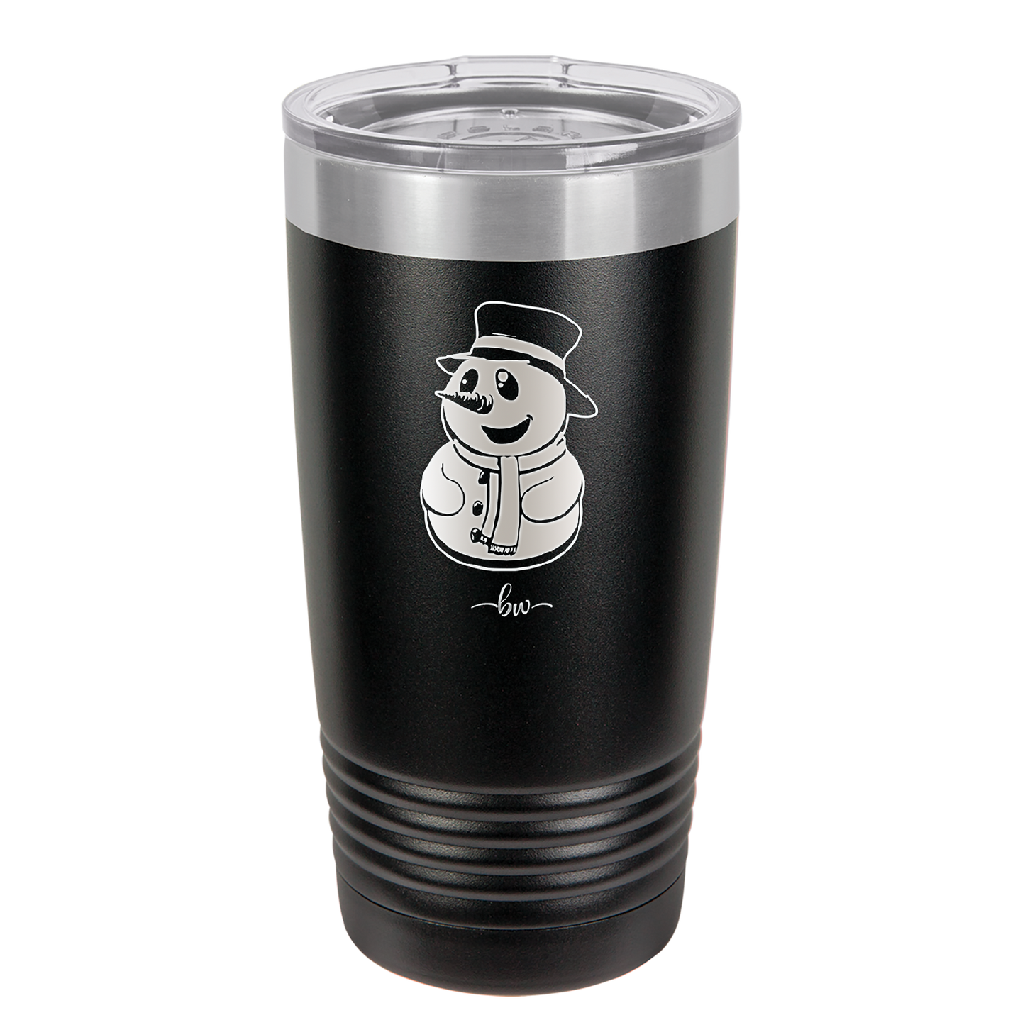Snowman - Laser Engraved Stainless Steel Drinkware - 1225 -