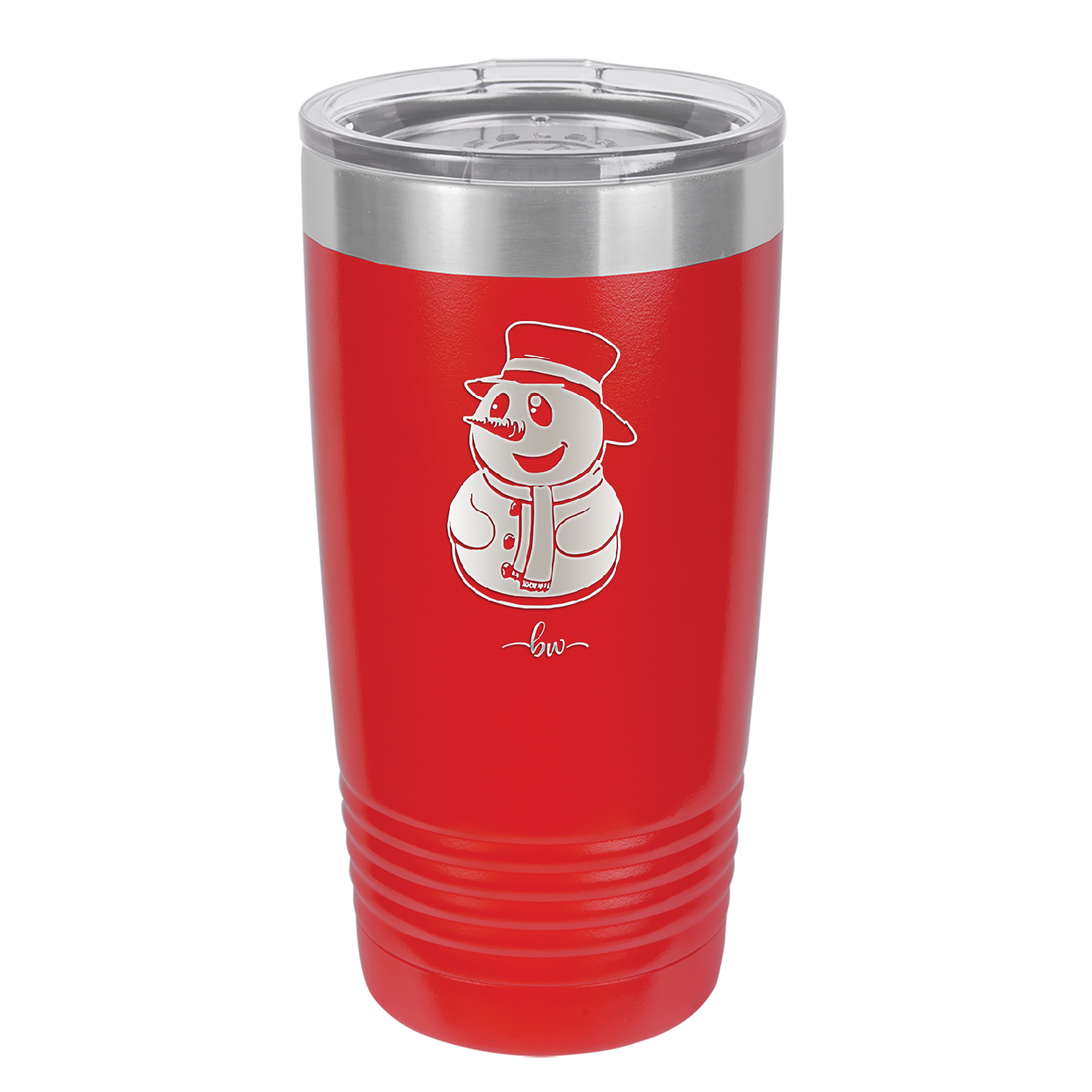 Snowman - Laser Engraved Stainless Steel Drinkware - 1225 -