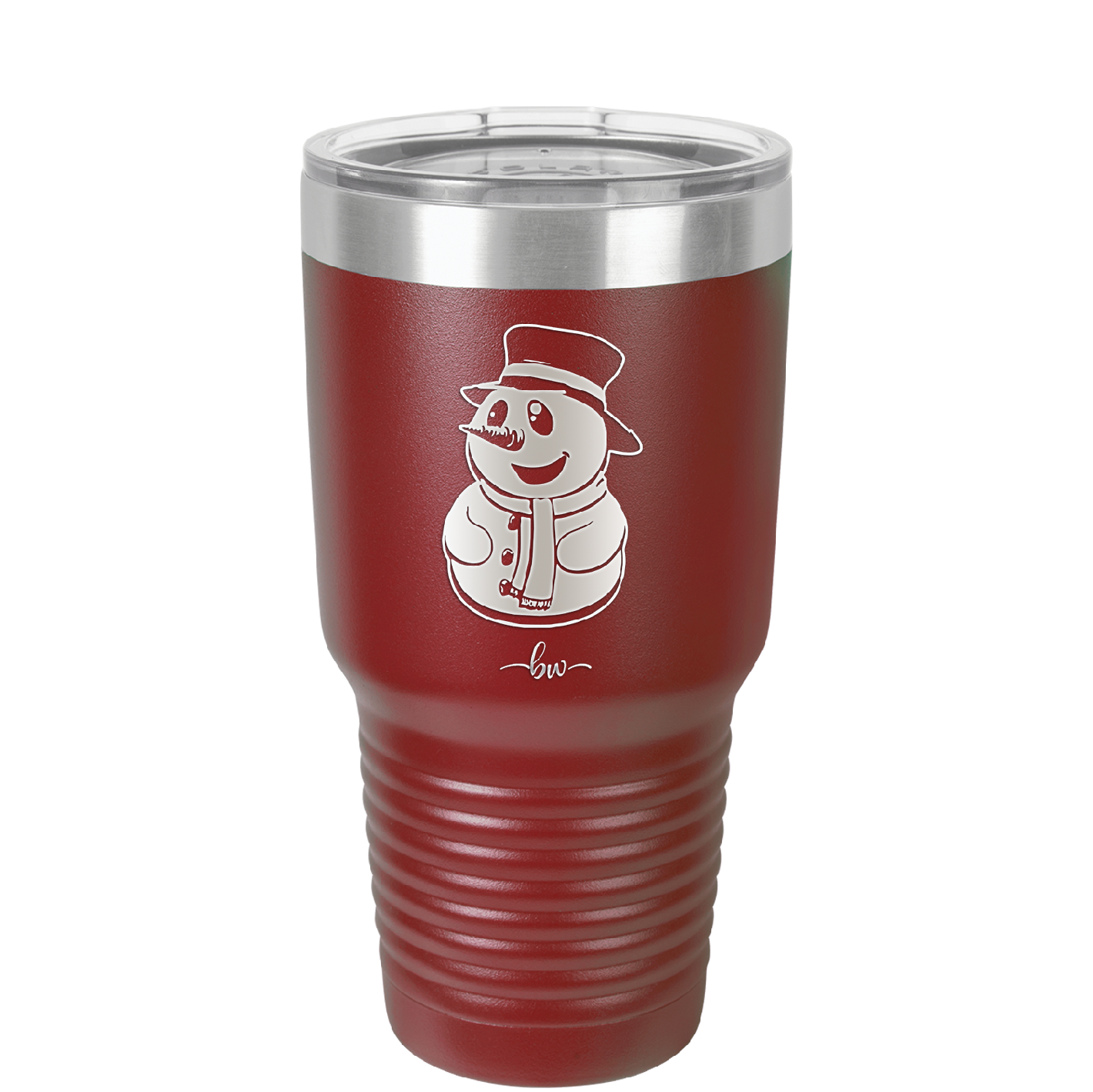 Snowman - Laser Engraved Stainless Steel Drinkware - 1225 -