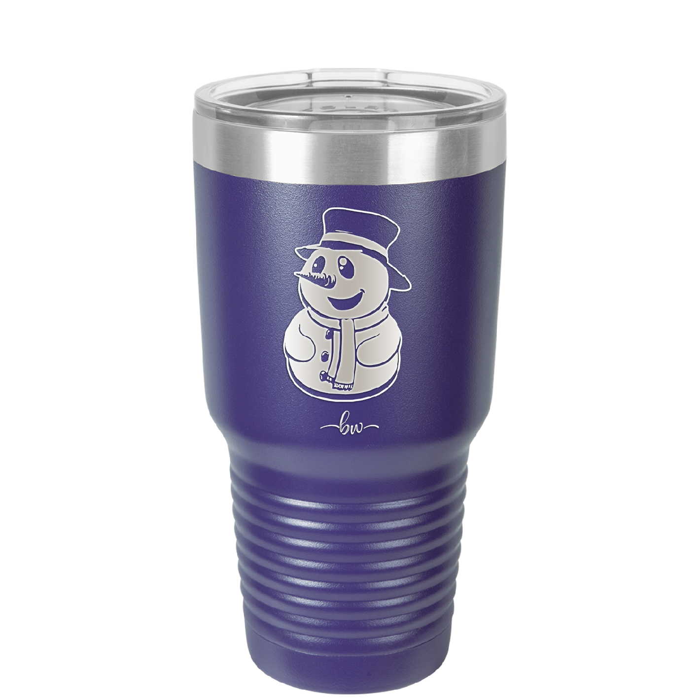 Snowman - Laser Engraved Stainless Steel Drinkware - 1225 -