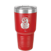 Snowman - Laser Engraved Stainless Steel Drinkware - 1225 -