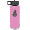 Snowman - Laser Engraved Stainless Steel Drinkware - 1225 -