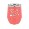 Merry Christmas to All Santa Sleigh - Laser Engraved Stainless Steel Drinkware - 1226 -