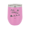 Merry Christmas to All Santa Sleigh - Laser Engraved Stainless Steel Drinkware - 1226 -