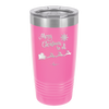 Merry Christmas to All Santa Sleigh - Laser Engraved Stainless Steel Drinkware - 1226 -
