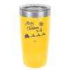 Merry Christmas to All Santa Sleigh - Laser Engraved Stainless Steel Drinkware - 1226 -