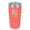 Kiss Me Under the Mistletoe - Laser Engraved Stainless Steel Drinkware - 1227 -