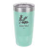Kiss Me Under the Mistletoe - Laser Engraved Stainless Steel Drinkware - 1227 -
