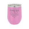 I'm Filled with Christmas Spirit No Wait That's Eggnog - Laser Engraved Stainless Steel Drinkware - 1229 -