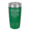 I'm Filled with Christmas Spirit No Wait That's Eggnog - Laser Engraved Stainless Steel Drinkware - 1229 -