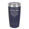 I'm Filled with Christmas Spirit No Wait That's Eggnog - Laser Engraved Stainless Steel Drinkware - 1229 -