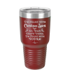 I'm Filled with Christmas Spirit No Wait That's Vodka - Laser Engraved Stainless Steel Drinkware - 1230 -