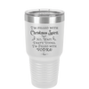 I'm Filled with Christmas Spirit No Wait That's Vodka - Laser Engraved Stainless Steel Drinkware - 1230 -