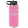 I'm Filled with Christmas Spirit No Wait That's Vodka - Laser Engraved Stainless Steel Drinkware - 1230 -