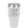 The Most Wonderful Time of the Year - Laser Engraved Stainless Steel Drinkware - 1238 -