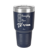 Naughty, Nice, Drunk - Laser Engraved Stainless Steel Drinkware - 1239 -