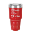 Naughty, Nice, Drunk - Laser Engraved Stainless Steel Drinkware - 1239 -