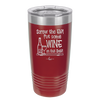 Screw the Elf Put Some Wine on the Shelf - Laser Engraved Stainless Steel Drinkware - 1240 -