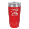 Screw the Elf Put Some Wine on the Shelf - Laser Engraved Stainless Steel Drinkware - 1240 -
