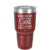 Screw the Elf Put Some Wine on the Shelf - Laser Engraved Stainless Steel Drinkware - 1240 -