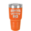 Santa's Favorite Ho - Laser Engraved Stainless Steel Drinkware - 1241 -