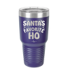 Santa's Favorite Ho - Laser Engraved Stainless Steel Drinkware - 1241 -