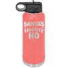 Santa's Favorite Ho - Laser Engraved Stainless Steel Drinkware - 1241 -