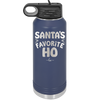 Santa's Favorite Ho - Laser Engraved Stainless Steel Drinkware - 1241 -