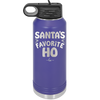 Santa's Favorite Ho - Laser Engraved Stainless Steel Drinkware - 1241 -
