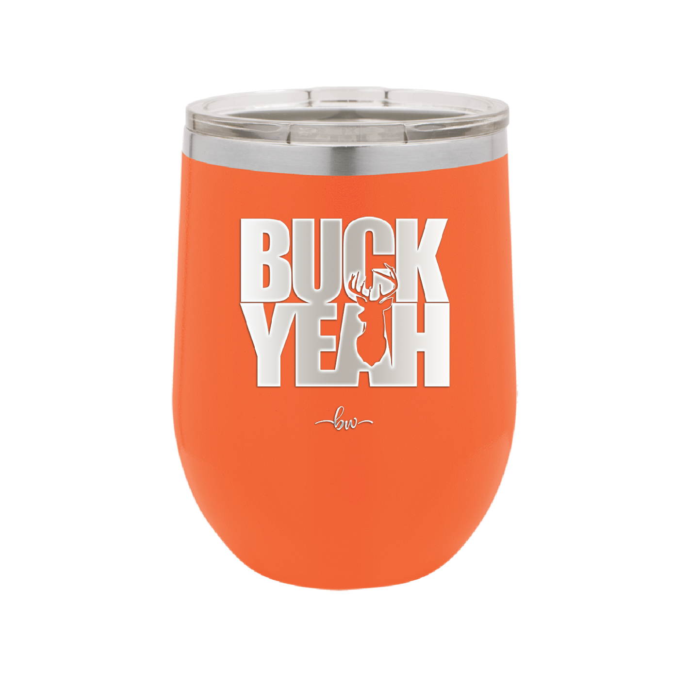 Buck Yeah - Laser Engraved Stainless Steel Drinkware - 1245 -