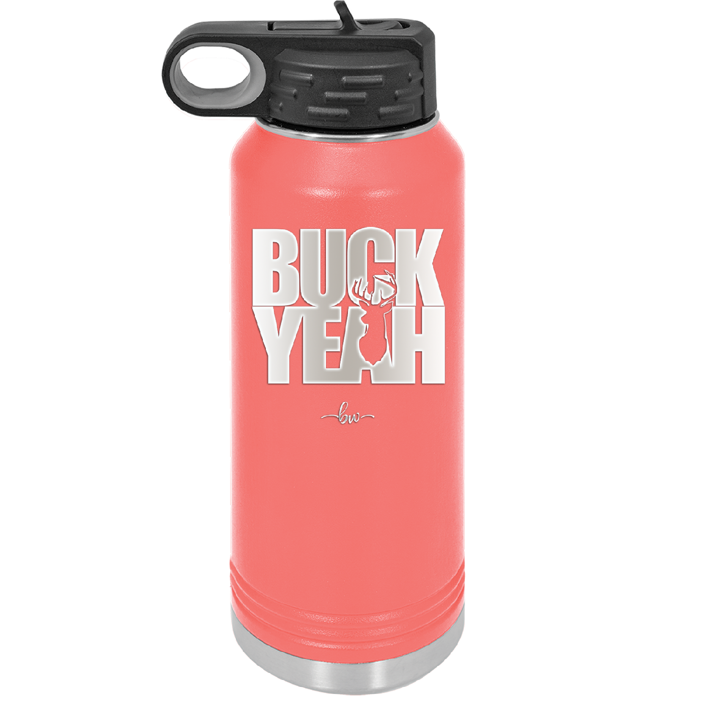 Buck Yeah - Laser Engraved Stainless Steel Drinkware - 1245 -