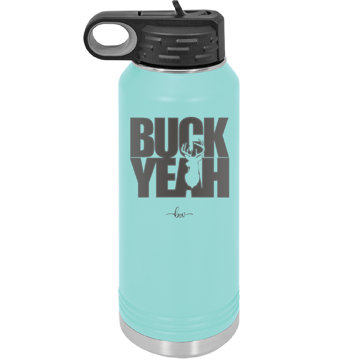 Buck Yeah - Laser Engraved Stainless Steel Drinkware - 1245 -